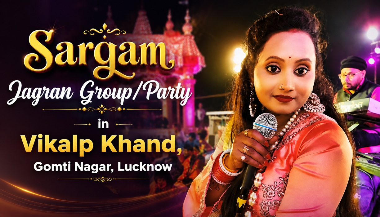 Jagran Party in LDA colony, Lucknow